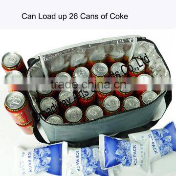 Promotional wine bottle and lunch cooler bag