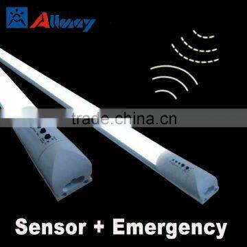 2015 Integration t8 motion sensor led tube light stocked sensor tube light 4000k