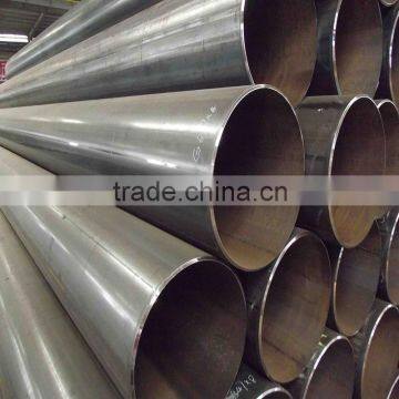 API Standard Black Paint Plain Ends Welded Steel Pipe