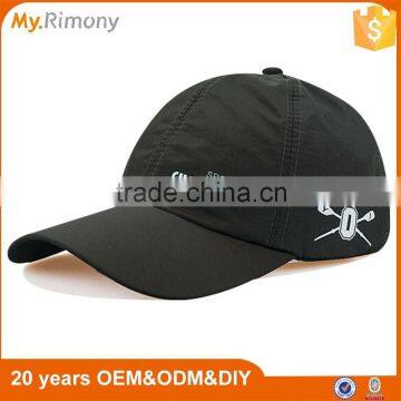 Good quality cheap customized printing logo 100% polyester sports caps