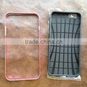 Blue light case design is for iphone 6 6 plus , 2 in 1 PC+TPU mobile phone for iphone 6 6 plus