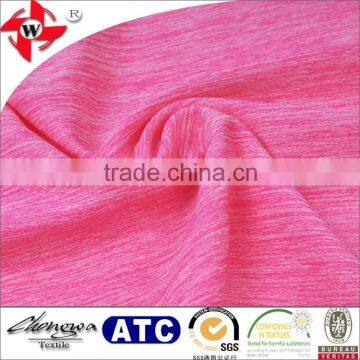 ultra-soft 155gsm space dye fabric for sexy bra and panty new design