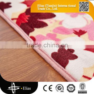 comfortable floral foam carpet