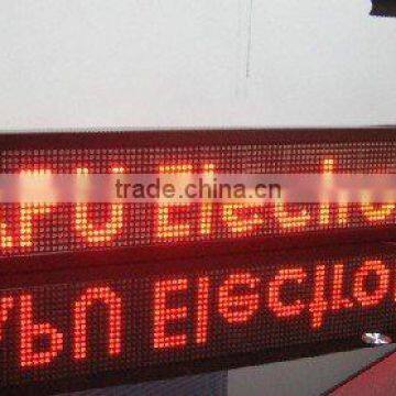 HOT !!! personalized led digital bus destination programmable led electronic signs