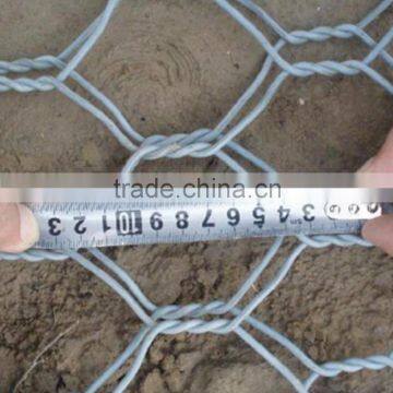 High quality hexagonal gabion /glass rock for gabion hesco (anping factory)