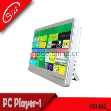 Amazing function compauter LED advertising player/ TV LED player/ working computer screen display