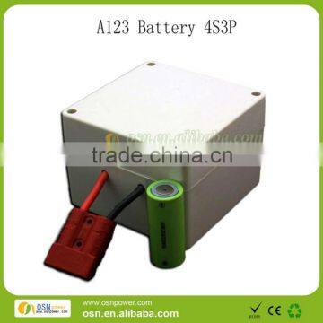 A123 12V 6.9AH lifepo4 battery