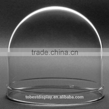 3.3 inch camera clear acrylic dome,clear acrylic half dome Shenzhen factory