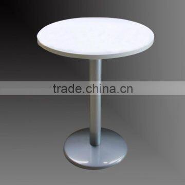 2016 Modern style stainless steel and marble top dining table