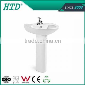 HTD-3324 Sanitari Ware Bathroom design Pedestal Basin