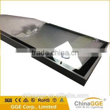 High Brightness Edgelit Lightbox Sign With Black Aluminum Profiles photo-6