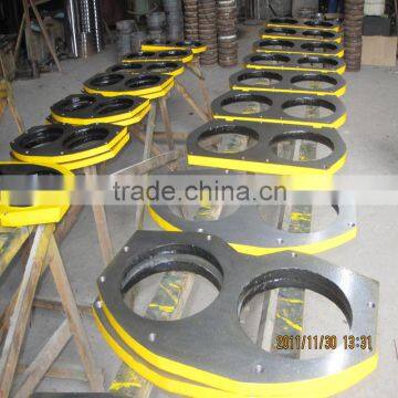 Concrete Pump Spare Parts Wear Plate and Cutting Ring Concrete Machinery Parts photo-2