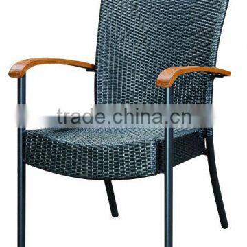 Commercial Use Humanization Armrest Rattan Wicker Office Chairs YC116 photo-3