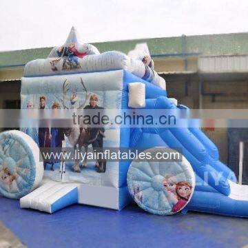 Inflatable Toy ,inflatable Jumping Castle Toy With Frozen Slide