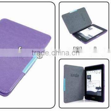 Ebook New Smart Slim Leather Cover Case for Amazon Kindle Paperwhite