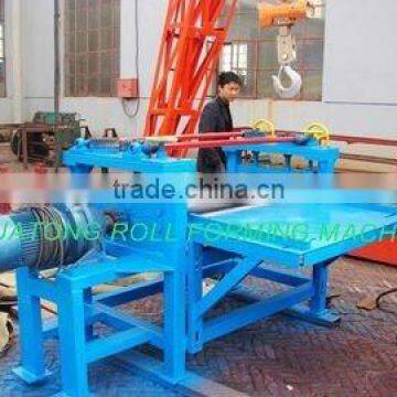 Steel roll straightening machine