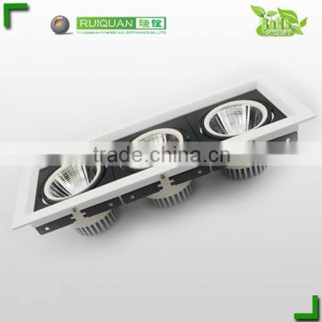 3*12w cob led commercial grill light