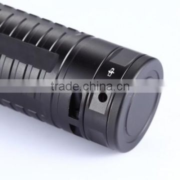 Lifetime warranty high power led flashlight, with 3*18650 battery 5 modes