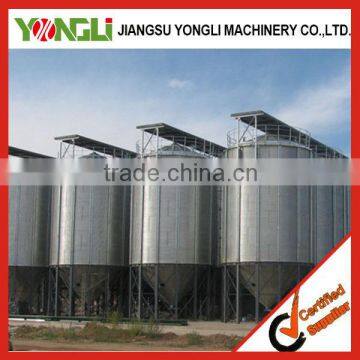 2000 Ton Galvanized Storage Rice Corn Grain Steel Silo With Conveying System