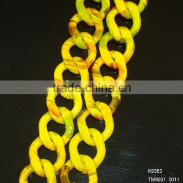 colorful metal chains for jewelry