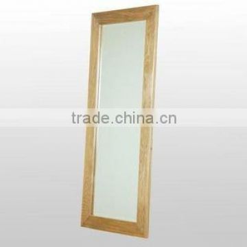 Solid Oak Frame Wall Mirror living room furniture