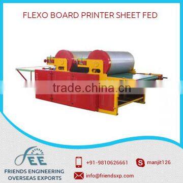 Flexo Board Graphic Printing System for Accurate Printing