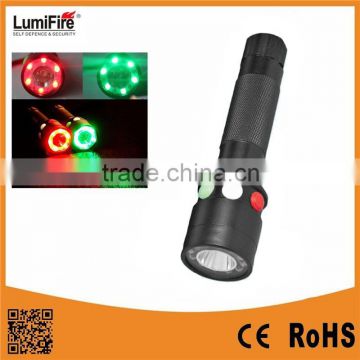 Lumifre ACK1050 Multi Function LED High Power Aluminum 3 Colors Rescue flashlight