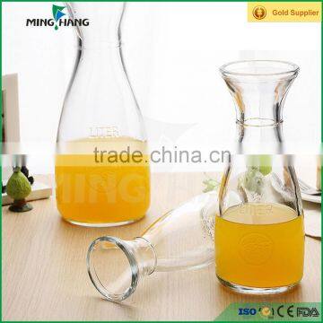 350ml round juice glass bottle