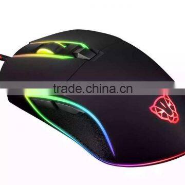 6d Led game mouse 6 Buttons Professional Gaming Optical Mouse RGB glow LED mouse