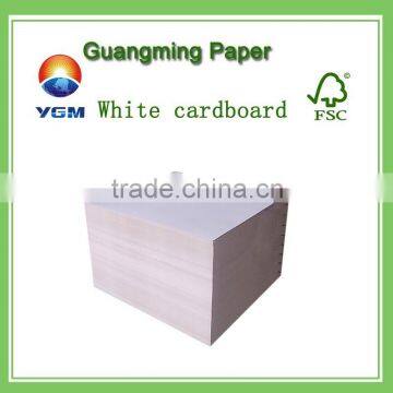 hot sale Coated ivory white cardboard FBB paper for gift wrapping