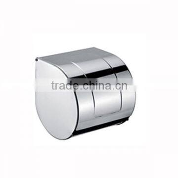 Sainless steel wall mounted bathroom satin finished metal tissue roll holder