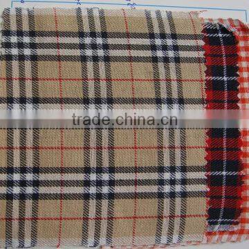 100 Cotton Yarn Cvc Yarn Dyed Check Plaid Fabric (50*50/118*100) photo-4