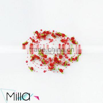 Roses Garland Wedding Decoration Pearls photo-2