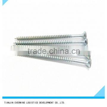 High quality All size Countersund head Pozidriv head Fine thread Zinc Galvanized Chipboard Screws