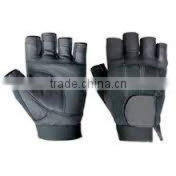 WORKS LEATHER WOMEN WEIGHT LIFTING GLOVES