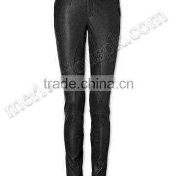 Women Fashion Soft Leather Pants