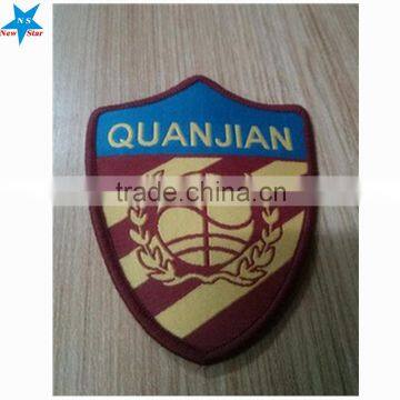 Customized embroidered patches labels badges tags with LOGO DIY bag cloth