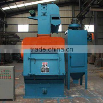 Tumble belt abrasive blasting machine / rust derusting machine