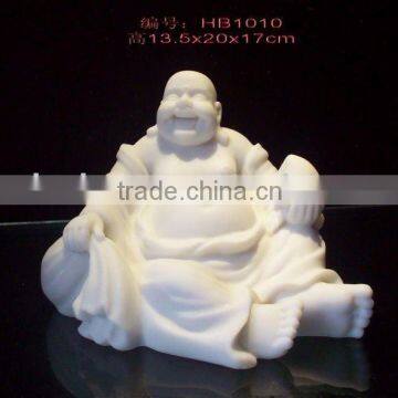Mascot collectable Chinese style of handicraft/White marble crafts for home decor/for gift