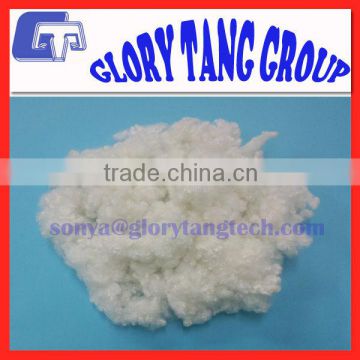 polyester hollow silicone fiber, semi-virgin