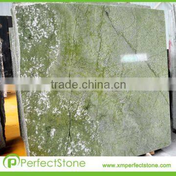 Chinese Dandong green jade marble slabs in China