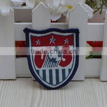 Football clothing embroidered football patch for football uniform