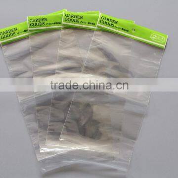 Double Seal Great Resealable Plastic OPP Header Bag                        
                                                Quality Choice