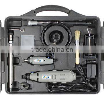 DCCRAFT DM-130 Variable-speed Corded 135w 263pcs Mini Drill Kit With Accessories photo-2