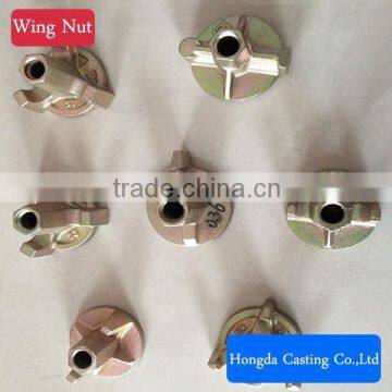 Ductile Iron Galvanized Formwork Wing Nut D12/D15/D20 For Construction