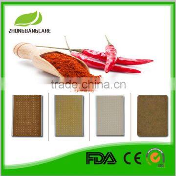 alibaba hot sale Direct factory manufacture rheumatoid arthritis patch capsicum plaster