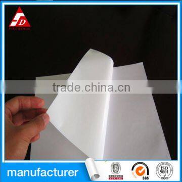 LOGO HING QUALITY STICKER PAPER SELF ADHESIVE SEMI GLOSSY PAPER