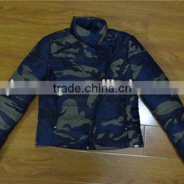 free sample women camo winter jackets retail