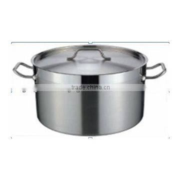 Stainless Steel Large Composite bottom short steamer and cooking pot