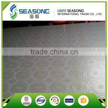 Pvc Gypsum Ceiling Tiles 595*595*7mm